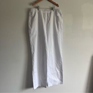 Vintage Tabi White Women's Petite Trousers